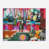 Byron Burford, Band Stand, 1999, oil on canvas