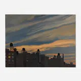 Sonya Sklaroff, 9 Water Towers West, c. 2015, oil on canvas