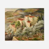 Theodore Sohner, Untitled (Spanish Landscape), 1933, oil on canvas