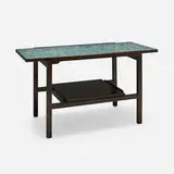 Edward Wormley, Occasional table, c. 1957, mahogany, linoleum