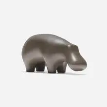 Gordon and Jane Martz, Hippo, glazed stoneware