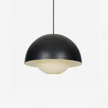 Paul Mayén, Monumental ceiling lamp, painted aluminum, acrylic