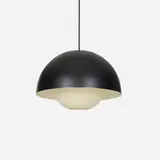 Paul Mayén, Monumental ceiling lamp, painted aluminum, acrylic
