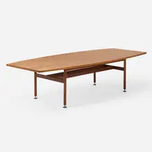 Jens Risom, Dining / conference table, c. 1955, teak