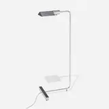 Cedric Hartman, Floor lamp, model 1UWV, 1966, chrome-plated brass, acrylic