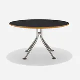 Alexander Girard and Charles Eames, Rare coffee table, 1967, laminate, aluminum, birch