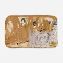 Elene Chantladze, Untitled, 2014, mixed media on paper