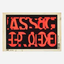 Bjorn Copeland, Sign #4 (Keep Off the Grass), 2009, collage on paper
