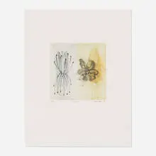 Anna Kunz, Sputnik, 1998, etching in colors