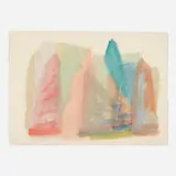Larry Zox, Untitled, watercolor on paper