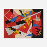 Rolph Scarlett, Untitled, gouache and ink on paper