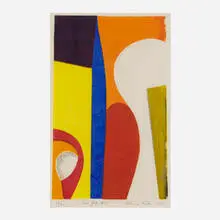 Olivia Kahn, New York #13, 1968, relief print