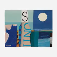 Max Papart, A Poem Should Be Motionless in Time, gouache and collage on paper