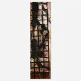 Attila Richard Lukacs, Tilla Shame of Failure, oil and charcoal on canvas