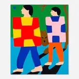 James Ulmer, Perfect Timing, 2001, flashe on canvas