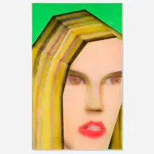 Gao Hang, Customizing My White Girlfriend, 2020, acrylic on canvas