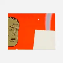 Barry McGee, Untitled, c. 2024, acrylic, spray paint and ink on paper