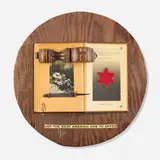 George Herms, Joy is the Best America Has to Offer, 1967-68, mixed media assemblage