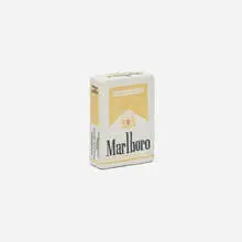 Stephanie Shih, Marlboro Lights, 2022, painted earthenware