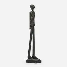 William King, Untitled (Standing Man), patinated bronze