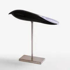 Norberto Moretti, 'Gabbiano Nero', cased and cut glass