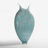 David Patchen, 'Foglio' glass vase, c.2015