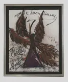'Venetian Drawing 89/1479' mixed media on paper 75 x 54cm by Dale Chihuly, sold Oct 2025