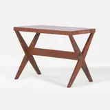 'Judge's lunch table by Pierre Jeanneret, c.1954, teak, sold Oct 2025