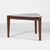 Teak coffee table by Pierre Jeanneret, sold Oct 2025