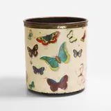 Piero Fornasetti, 'Farfalle' wastepaper basket. c.1960