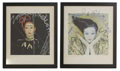 Zandra Rhodes, Pair of collection posters