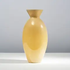 VETRI D'ARTE by Seguso, An acid-stamped vase in blown iridescent tinted glass and gold leaf executed by Seguso Vetri d'Arte circa 1936, offered Apr 2025