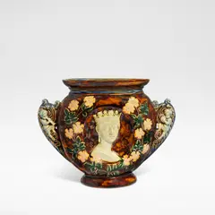 George Tinworth, for Doulton Lambeth, 1887