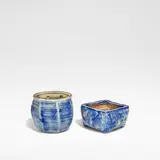 Martin Brothers, Two ribbed pots
