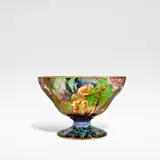 Daisy Makeig-Jones, for Wedgwood, circa 1922, Porcelain, decorated with landscape scenes with gilt highlights, against a lustre ground