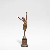 Demetre Chiparus, 'Egyptian Dancer', sculpture