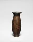 Jean Dunand, Vase, 1914, Patinated maillechort, brass