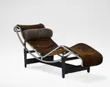 Le Corbusier, Pierre Jeanneret, Charlotte Perriand, Painted metal, chromium-plated metal, hide, leather