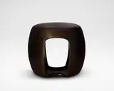 Eric Schmitt, 'Openwork' side table, for Maison Liaigre, designed 2002, Patinated bronze
