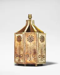Roger Capron, Lamp, circa 1970, Glazed earthenware