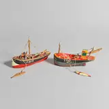 Sam Smith, Two boats, 'Wise Gal' and 'Gunghadin'