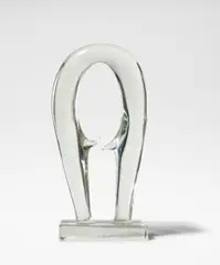 Loop sculpture by Livio Seguso, 1971-1973, Glass, offered Oct 2024