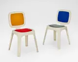 Marc Newson, Untitled, 1995, Plastic, fabric upholstery