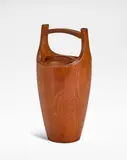 Jens Quistgaard, Ice bucket, model no. 810, circa 1965, Teak, plastic