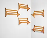 Børge Mogensen, Set of five wall shelves