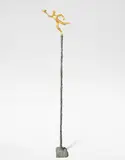 Jean Lamore, Large 'Comète' candlestick, 1993, Gilt bronze, bronze