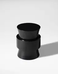 Eric Schmitt, 'Tabou' side table, for Maison Liaigre, designed 1999, produced 2012, Patinated bronze
