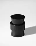 Eric Schmitt, 'Tabou' side table, for Maison Liaigre, designed 1999, produced 2012, Patinated bronze