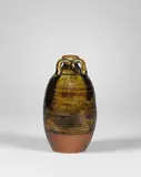 Katherine Pleydell-Bouverie, Vase with lugs, Glazed stoneware
