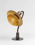 Poul Henningsen, 'Miniature' table lamp, type 2/2 shades, designed 1931, produced 1931-1933